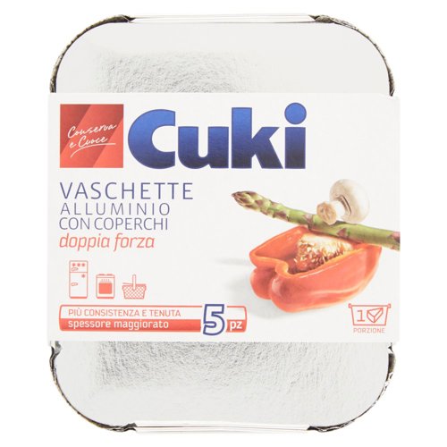 VASCHETTE CUKI R31 1PRZ  5PZ C/COP.ALL.