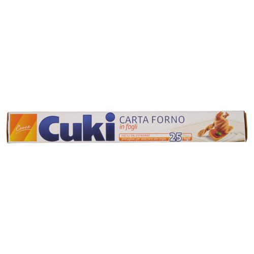 CARTA FORNO CUKI 25 FOGLI