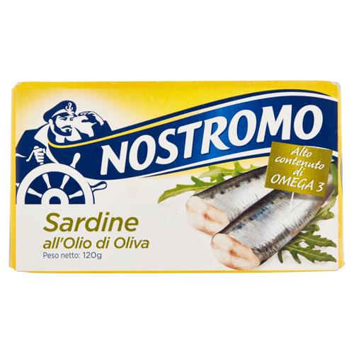 SARDINE NOSTROMO 120G OLIO OLIVA