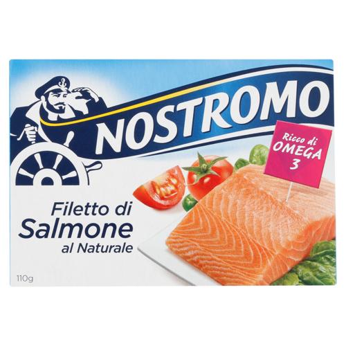 FILETTI SALMONE NOSTROMO 110G NATURALE