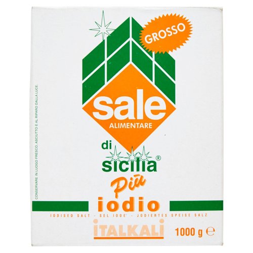 SALE GROSSO SICILIA ITALKALI 1KG +IODIO