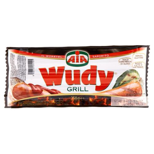 WURSTEL WUDY AIA GRILL 250G PURO SUINO