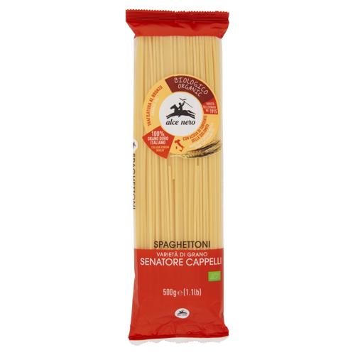 SPAGHETTONI SEMOLA BIO ALCE NERO 500G