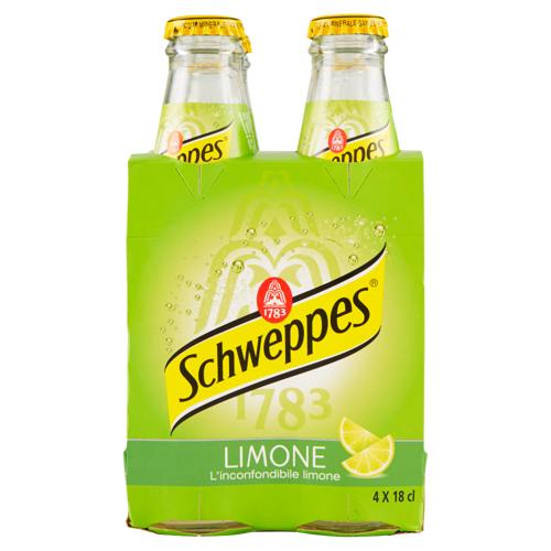 BIBITA SCHWEPPES CL.18X4 LIMONE VETRO