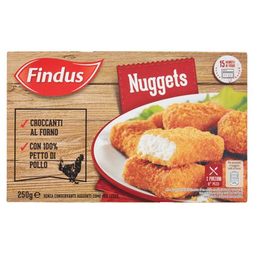 NUGGETS DI POLLO FINDUS 250G