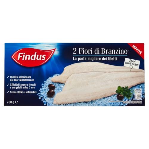 2 FIORI DI BRANZINO FINDUS 200G