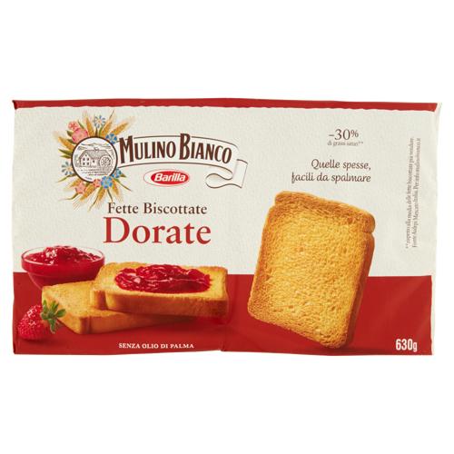 Mulino Bianco Fette Biscottate Dorate 630g