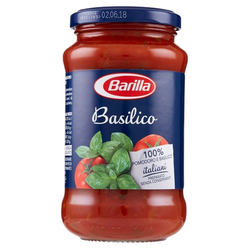 SUGO BARILLA 400G BASILICO