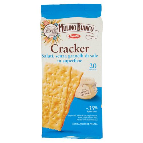 Mulino Bianco Cracker non Salati con Farina Sostenibile 500g