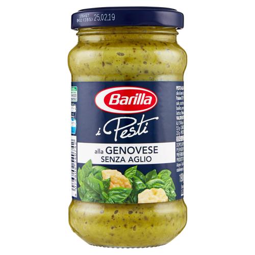 PESTO GENOVESE BARILLA 190G SENZ'AGLIO