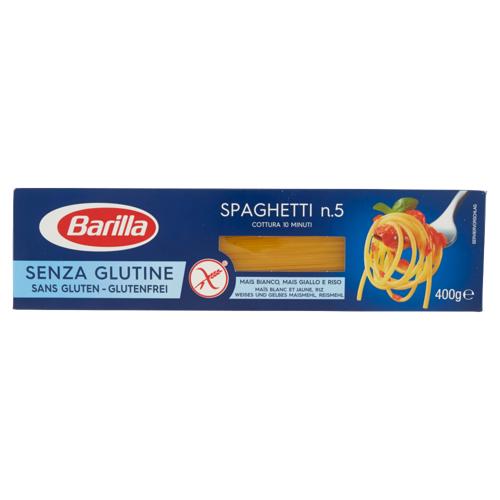 Barilla Pasta Spaghetti n.5 Senza Glutine 400 g