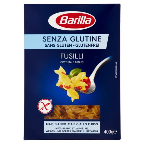 FUSILLI BARILLA 400G GLUTEN FREE