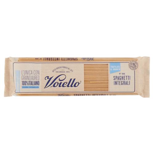 Voiello Pasta Lo Spaghetto Integrale grano Aureo 100% italianoTrafilata bronzo 500g 