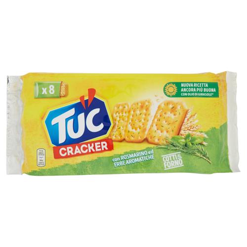 Tuc Cracker con Rosmarino ed Erbe Aromatiche cotto al forno - 250 g