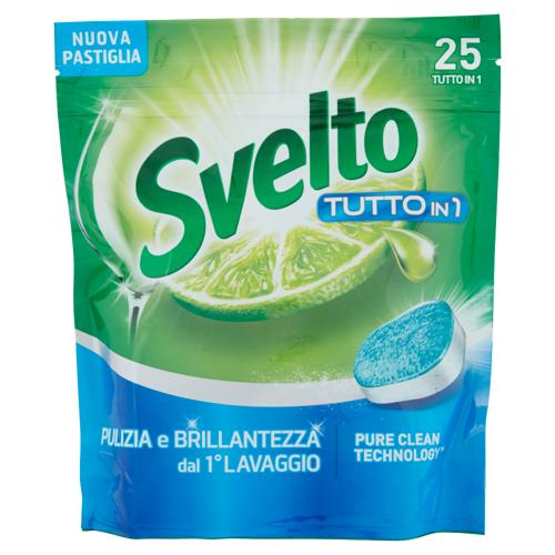 Svelto Powered by Nature Tutto in 1 25 Pastiglie 438 g