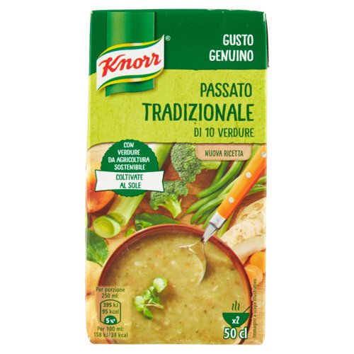 Knorr Passato Tradizionale di 10 Verdure 500 ml