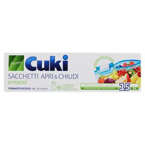 SACCH.APRI&CHIUDI LT1 CUKI X15 PZ PICC.