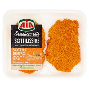 SOTTILISSIME DI POLLO PANATE AIA 140G