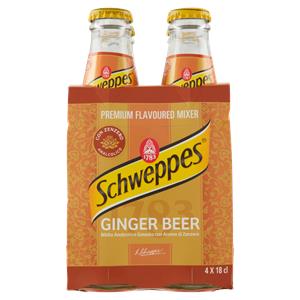 GINGER BEER CL.18 X 4 SCHWEPPES