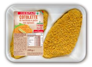 COTOLETTA SPINACI X2 DESPAR 220G