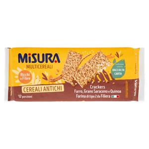 CRACKERS MISURA 350G MULTIGRAIN