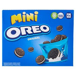 Oreo Mini, piccoli biscotti con crema alla vaniglia - 4x40g