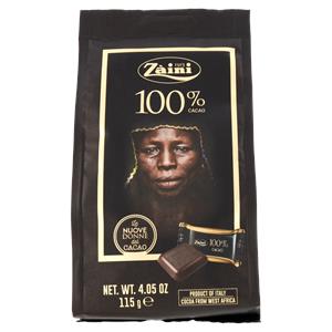 CIOCCOLATIN FONDENTE 100% ZAINI 115 G