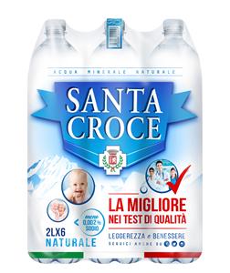 ACQUA MINERALE SANTA CROCE 2L NATURALE