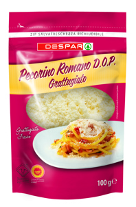 PECORINO ROMANO DOP GRATTUG.DESPAR 100G