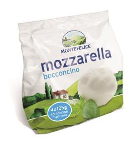 MOZZARELLA MONTEFELICE 4X125GR