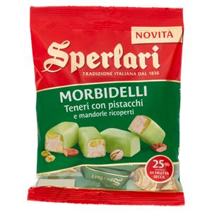 TORRONCINI MORBIDELLI 117G PISTAC. E MAN