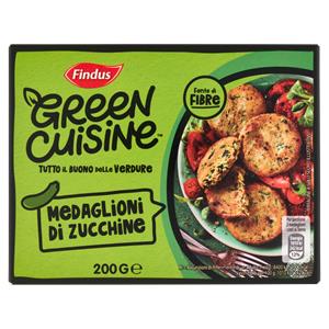 MEDAGLIONI ZUCCH GREEN CUSI FINDUS 200 G