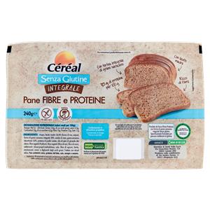 PANE FIBRE E PROTEINE CEREAL 240G INTEG.