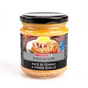 PATE' DI TONNO PINNE GIALLE PREMIUM 180G