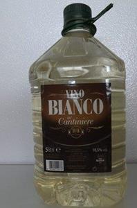 VINO BIANCO DEL CANTINIERE  LT.5 PET