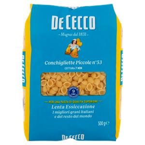 CONCHIGLIETTE PICCOLE N.53 DE CECCO 500G