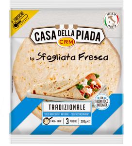 PIADA SFOGLIATA FRESCA CRM 300G TRADIZ.