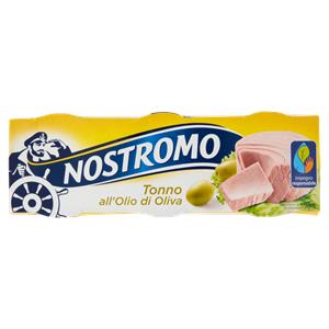 TONNO ALL'OLIO D'OLIVA NOSTROMO 70GX3