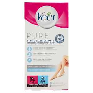 STRISCE IPOALLERGENICHE VEET 16PZ CORPO