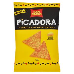 TORTILLA PICADORA SAN CARLO 120G CHEESE