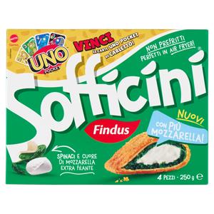 SOFFICINI SPINACI/MOZZARELL FINDUS 250 G