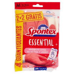 GUANTI ESSENTIAL 1+1 SPONTEX  TG.M