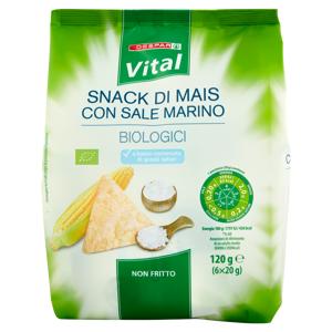 SNACK DI MAIS C/SALE VITAL 120G BIO