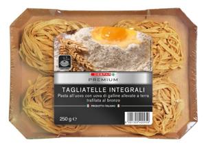 TAGLIATELLE UOVO PREMIUM 250G INTEGRALI