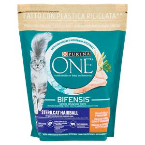 PURINA ONE Sterilcat Hairball Ricco in Pollo 800 g