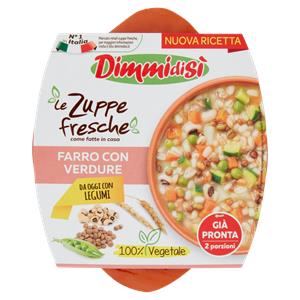 ZUPPA FARRO E FAGIOLI 620g DIMMIDISI