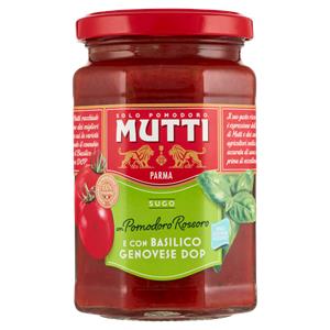 SUGO ROSSORO CON BASILICO MUTTI 280GR