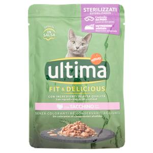 ULTIMA CAT WET STER. TACCHINO  85G