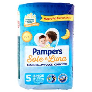 PANN.SOLE&LUNA JUNIOR 11-25KG 15PZ