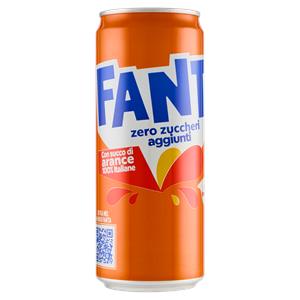 BIBITA FANTA ZERO ORANGE SLEEK 33CL